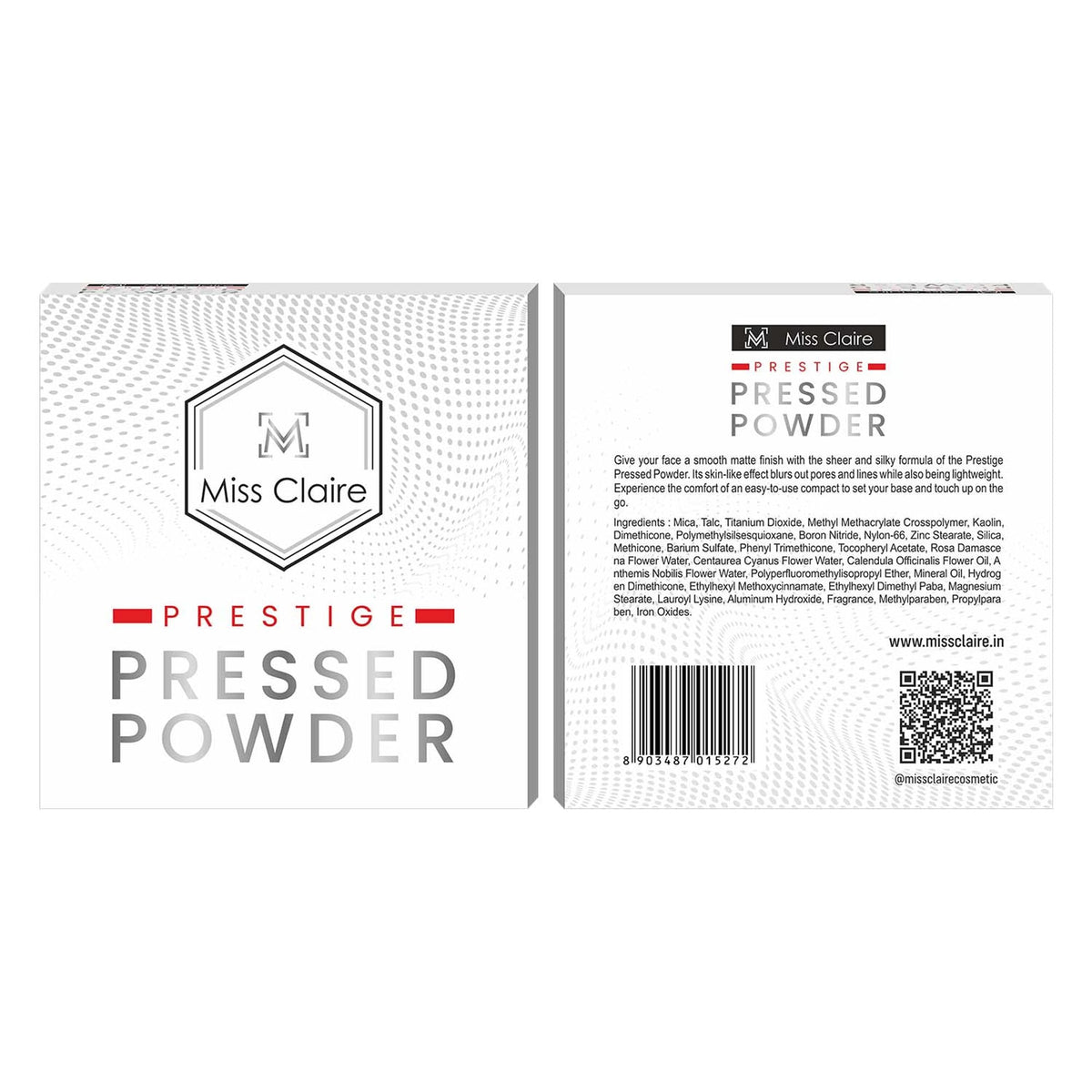 Miss Claire Prestige Pressed Powder - 21 Natural Beige | Grocsy