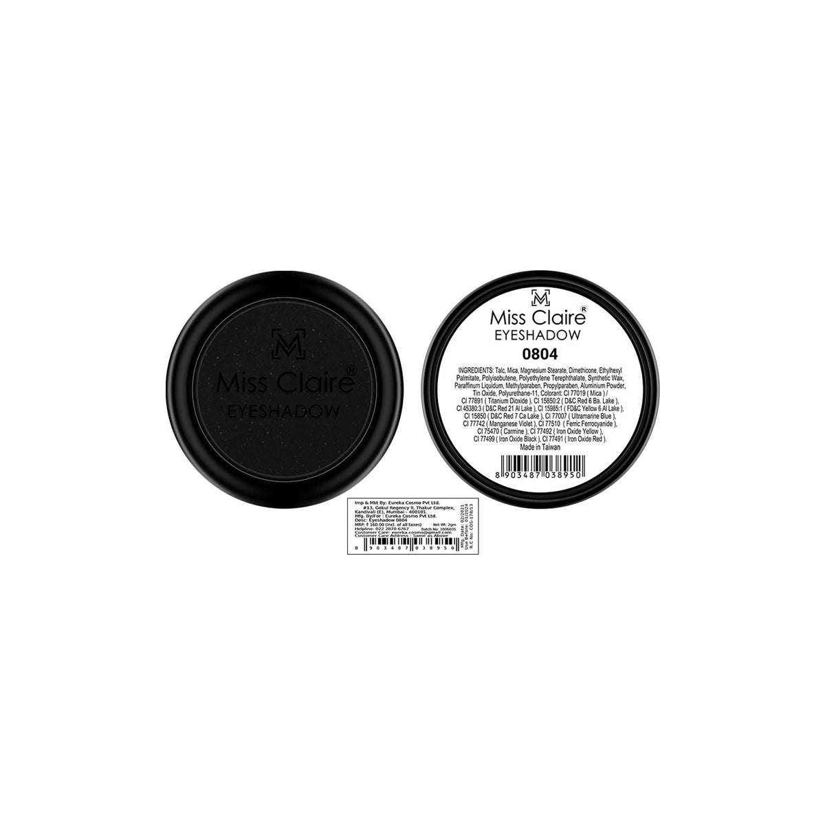 Miss Claire Single Eyeshadow - 804 | Grocsy