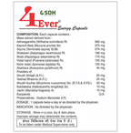 SDH Naturals 4Ever Energy Capsules | Grocsy