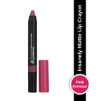PAC Studio Insanely Matte Lip Crayon - Pink Armour | Grocsy