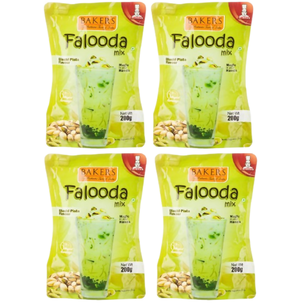 BAKERS Falooda Mix, Elaichi and Pista | Grocsy