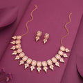 Tehzeeb Creationss Baby Pink Colour Choker With Stud | Grocsy