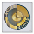 Tehzeeb Creations Golden Embossed Wall Painting | Grocsy