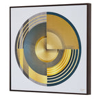 Tehzeeb Creations Golden Embossed Wall Painting | Grocsy