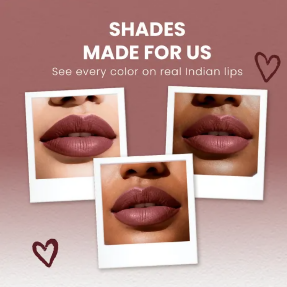 NY Bae Velvet Mousse Liquid Lipstick - Brown Girl Brown 10 | Grocsy