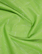 Dual Shade of Apple Green And Baby Pink Pure Mangalgiri Cotton By Gayathri Reddy Designer Studio | Grocsy