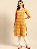 Sangria Embellished Cotton Kurta | Grocsy
