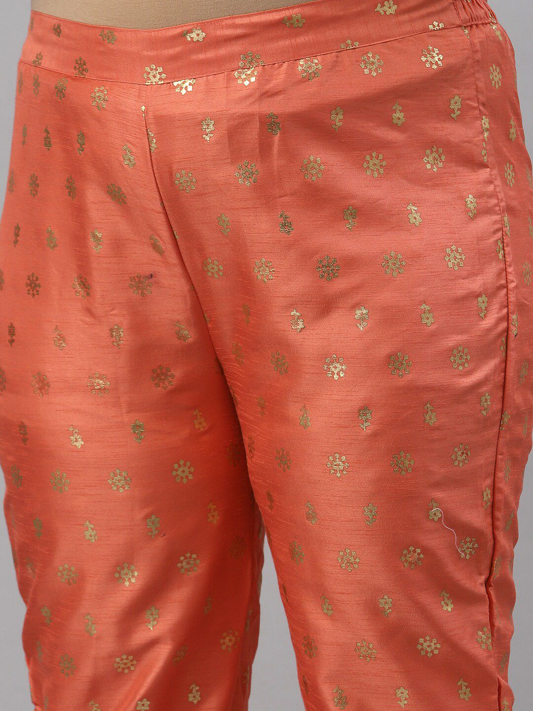 Sztori Plus Size Floral Printed Regular Kurta With Trousers | Grocsy