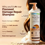 Mamaearth Flaxseed Damage Repair Shampoo | Grocsy