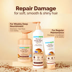 Mamaearth Flaxseed Damage Repair Conditioner | Grocsy