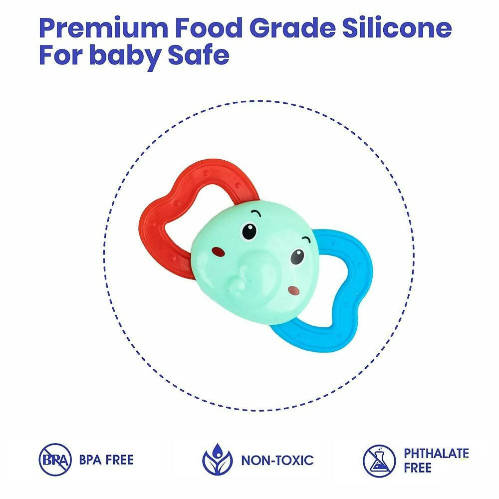 Cable World Colourful Plastic Non Toxic Attractive Rattle Combo | Grocsy