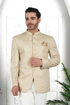 Raivat Ethnic Art Silk Thread Work Jodhpuri In Pista Green Colour | Grocsy