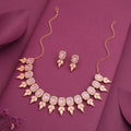 Tehzeeb Creationss Lavender Colour Choker With Stud - Swadesiicart