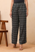 Vaasva Women Dobby Flared Pants | Grocsy