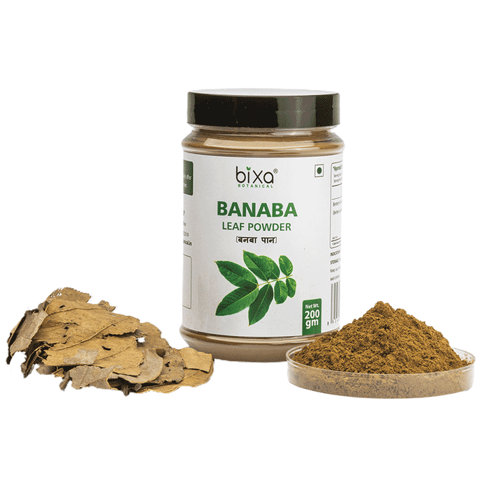 Bixa Botanical Banaba Leaf Powder | Grocsy