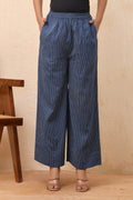 Vaasva Women Royal Blue Palazzo Pants | Grocsy