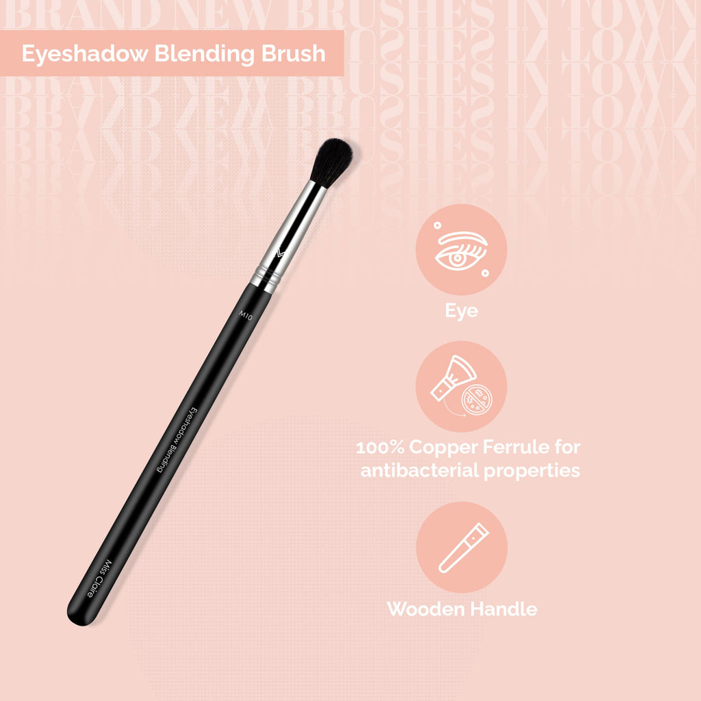 Miss Claire M10 - Eyeshadow Blending Brush - Chrome | Grocsy