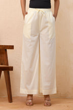 Vaasva Women Royal Blue Straight Pant | Grocsy