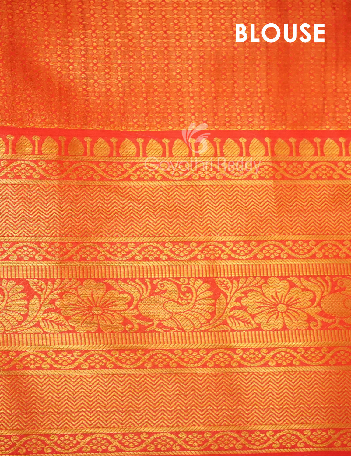 Shades of Sky Blue Colour Floral Design Banaras Semi Silk Saree By Gayathri Reddy Designer Studio | Grocsy