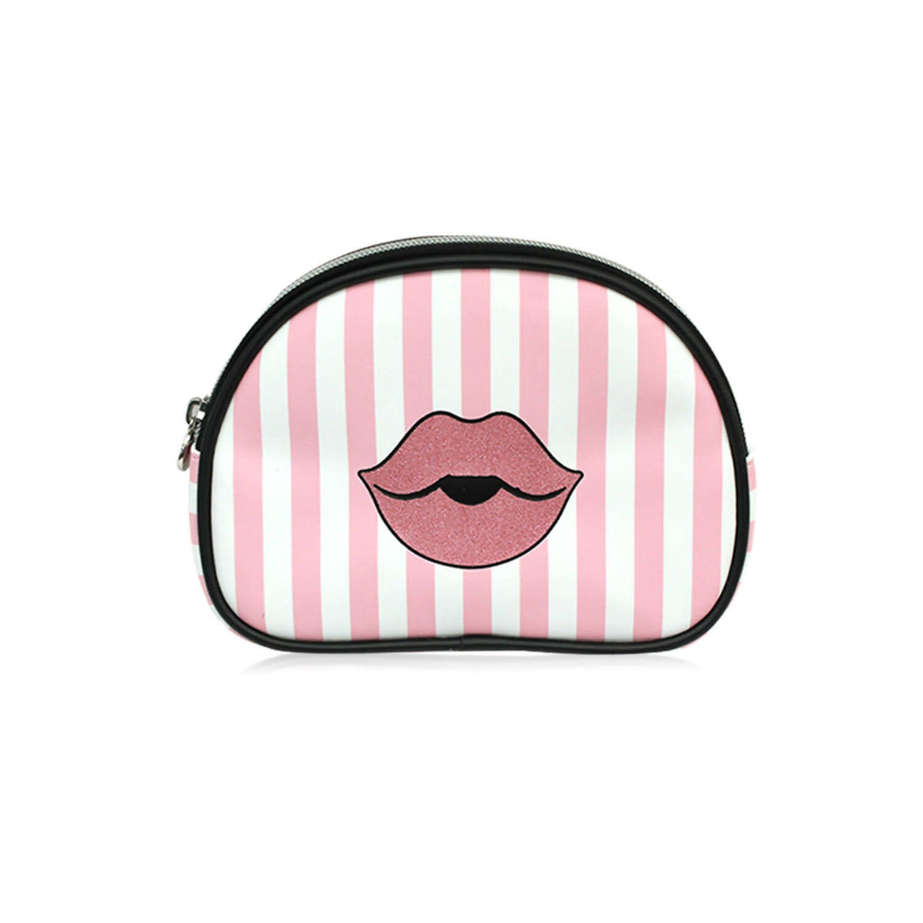 Colorbar Pouch Lips & Lashes Bag In Bag (Set Of Three) - White + Blush Pink | Grocsy
