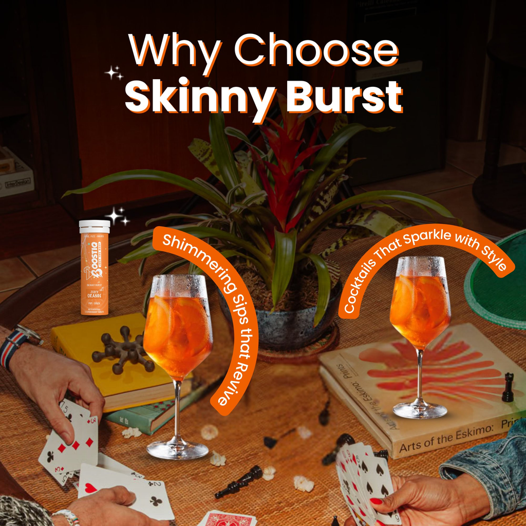 BOOSTIQ Pop & Spark Effervescent Tablets - Zesty Orange | Grocsy