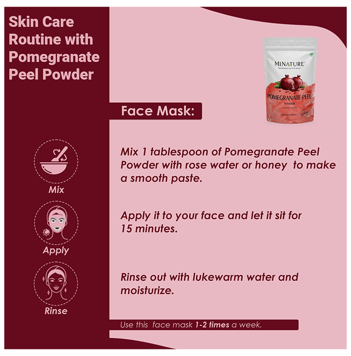 Minature Pomegranate Peel Powder | Grocsy