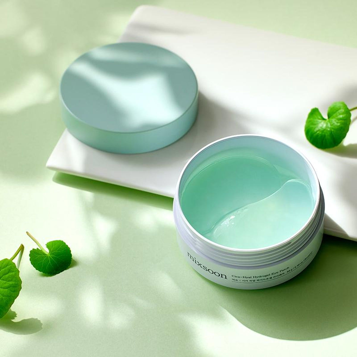 Mixsoon Cica-Hyal Hydrogel Eye Patch, Soothes, Hydrates & Calms Sensitive Eye Area | Grocsy