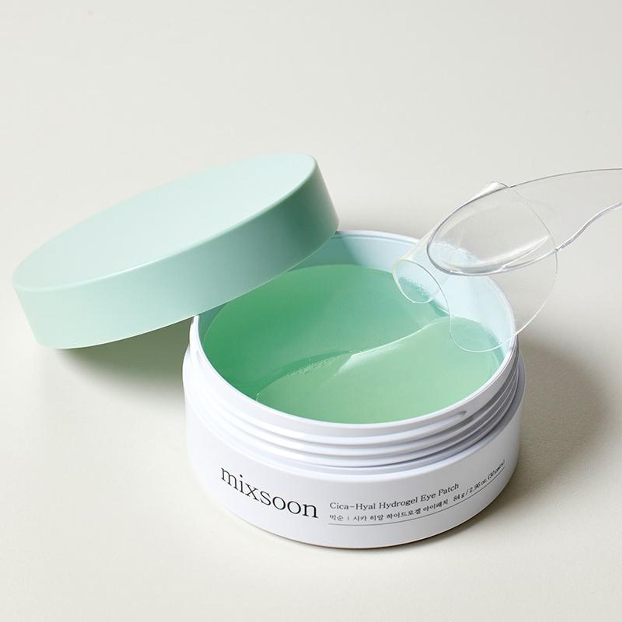Mixsoon Cica-Hyal Hydrogel Eye Patch, Soothes, Hydrates & Calms Sensitive Eye Area | Grocsy