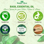 Nature Glow Herbal Basil Essential Oil | Grocsy