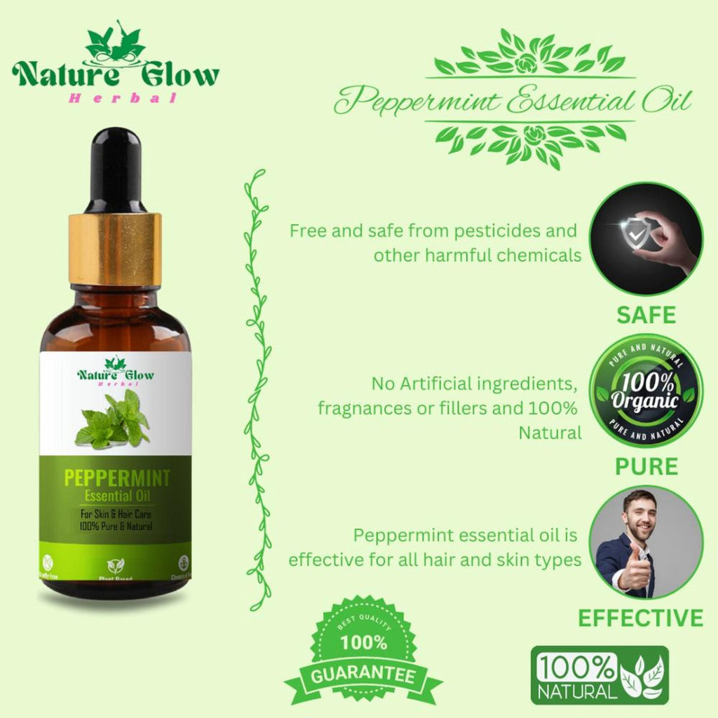 Nature Glow Herbal Peppermint Essential | Grocsy