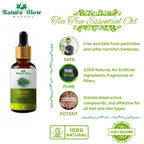 Nature Glow Herbal Nature Tea Tree Essential Oil | Grocsy