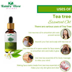 Nature Glow Herbal Nature Tea Tree Essential Oil | Grocsy