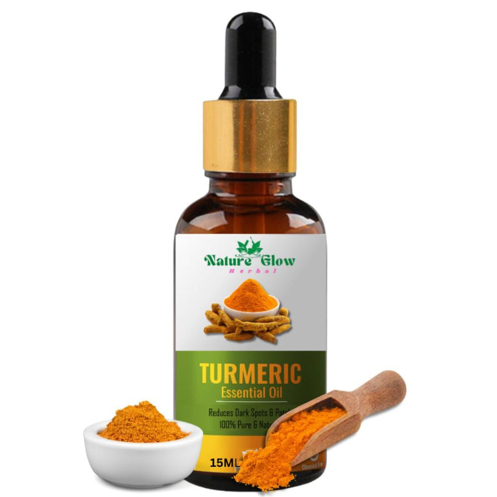 Nature Glow Herbal Turmeric Essential Oil | Grocsy