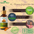 Nature Glow Herbal Turmeric Essential Oil | Grocsy