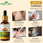 Nature Glow Herbal Turmeric Essential Oil | Grocsy
