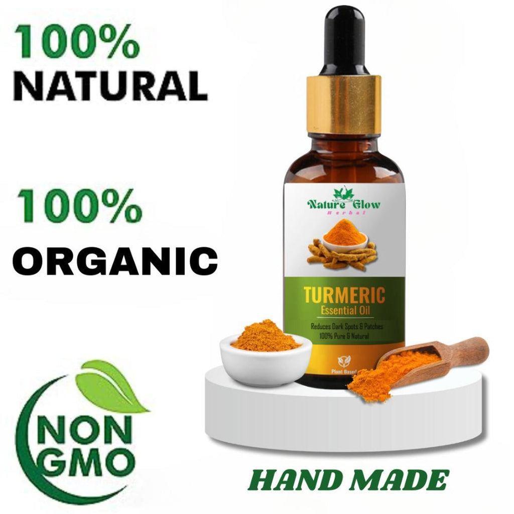 Nature Glow Herbal Turmeric Essential Oil | Grocsy