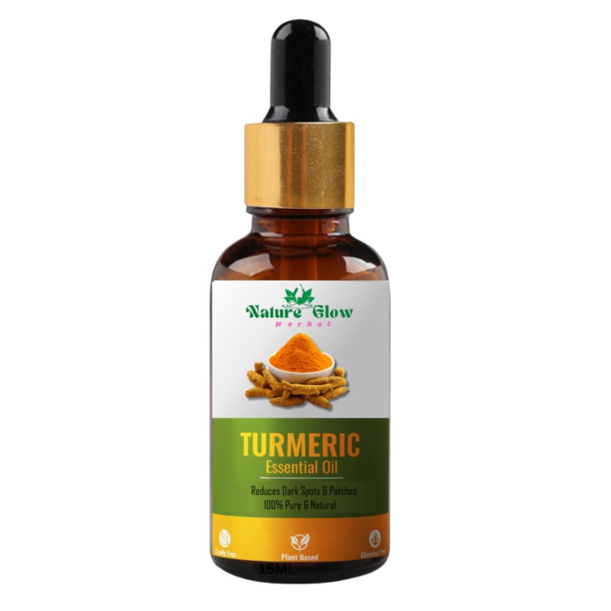 Nature Glow Herbal Turmeric Essential Oil | Grocsy