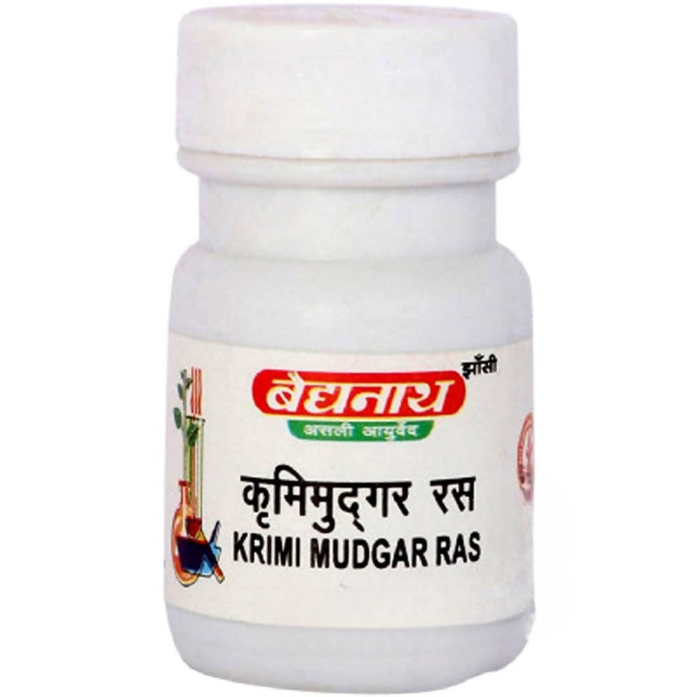 Baidyanath Jhansi Krimi Mudgar Ras Tablets | Grocsy