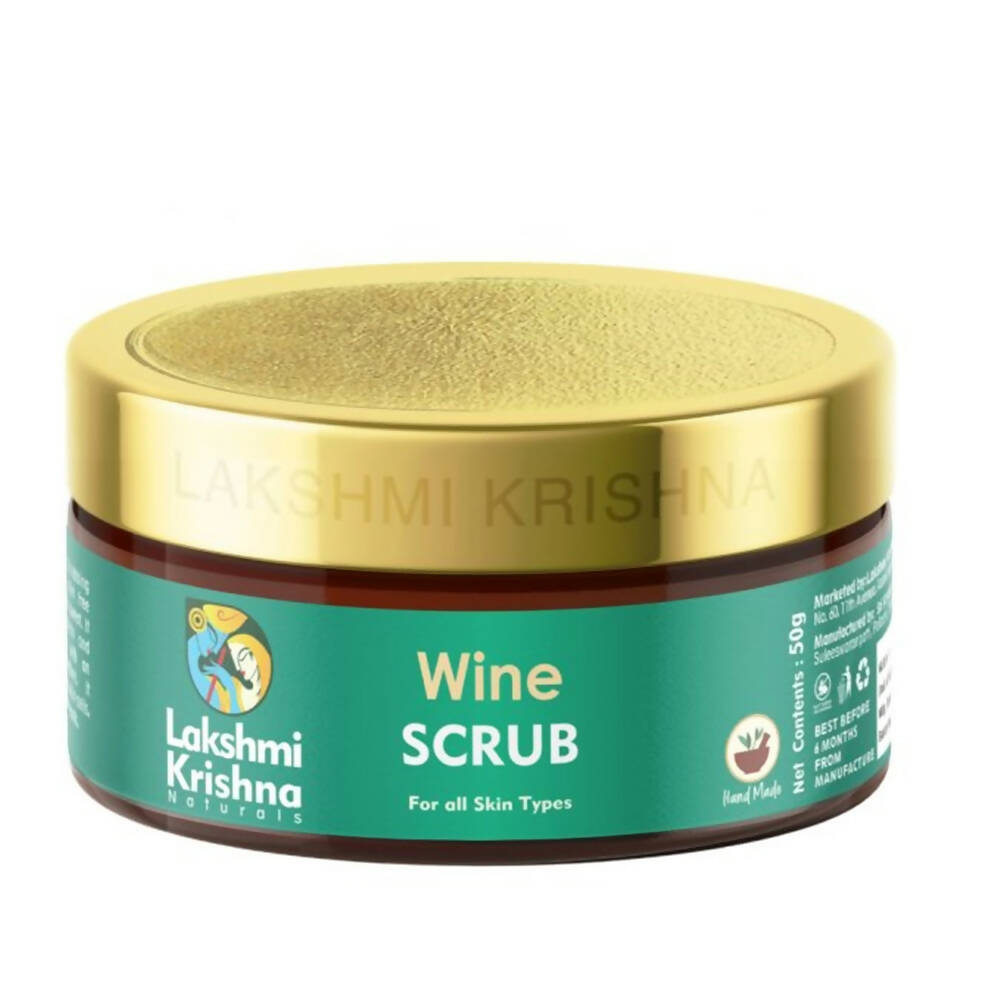 Lakshmi Krishna Naturals Wine Scrub | Grocsy