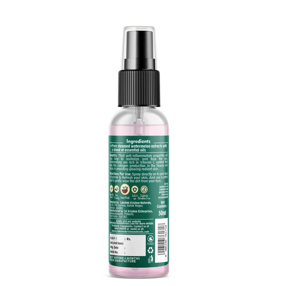 Lakshmi Krishna Naturals Watermelon Toner | Grocsy