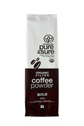 Pure & Sure Organic Filter Coffee Powder - Bold | Grocsy