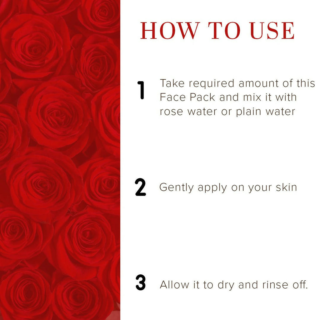 Khadi Natural Rose Face Pack | Grocsy