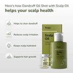 Traya Scalp Oil with Dandruff Oil Shot | Grocsy