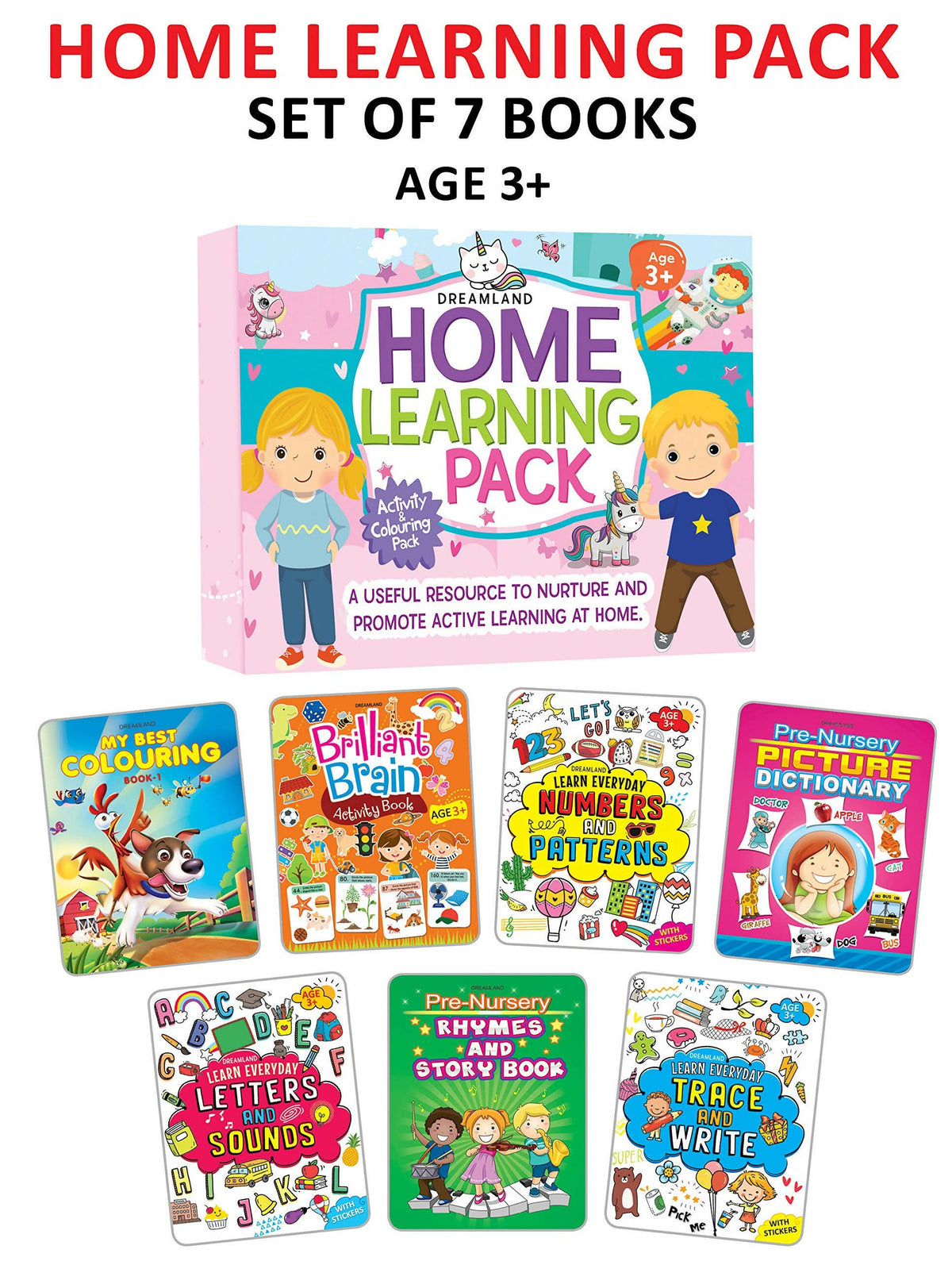 Dreamland Home Learning Pack Age 3+ | Grocsy