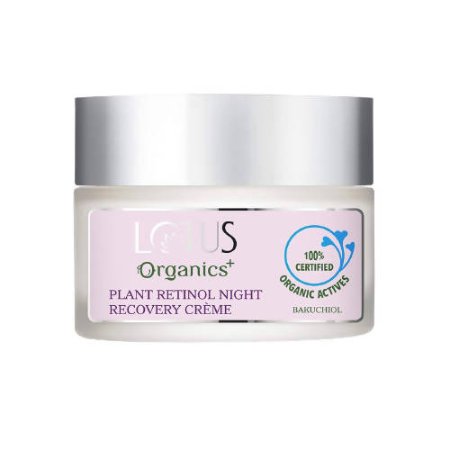 Lotus Organics+ Bakuchiol Plant Retinol Night Recovery Creme | Grocsy