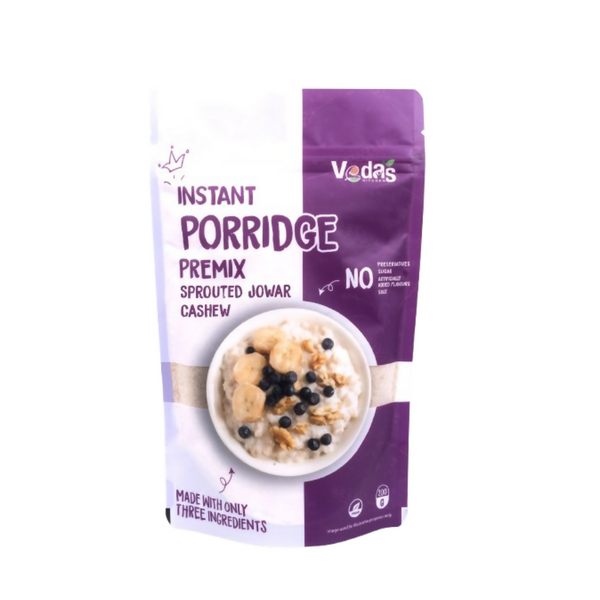 Vedas Kitchen Sprouted Jowar Cashew Instant Porridge