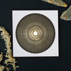 Tehzeeb Creations Golden Embossed Wall Painting | Grocsy
