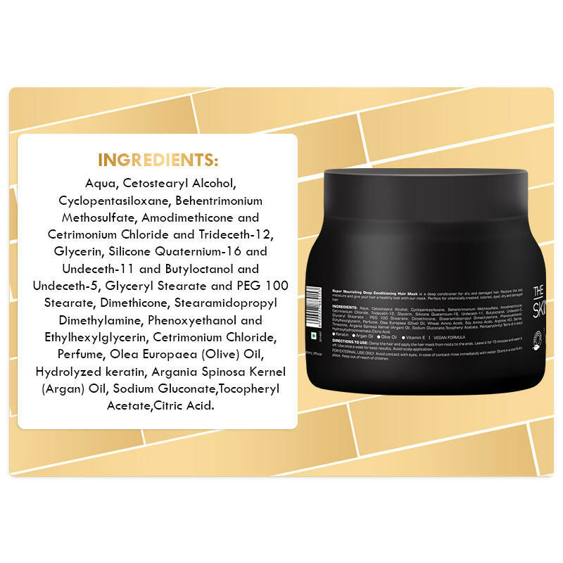 The Skin Story Sulphate Free Keratin Protein Hair Mask | Grocsy