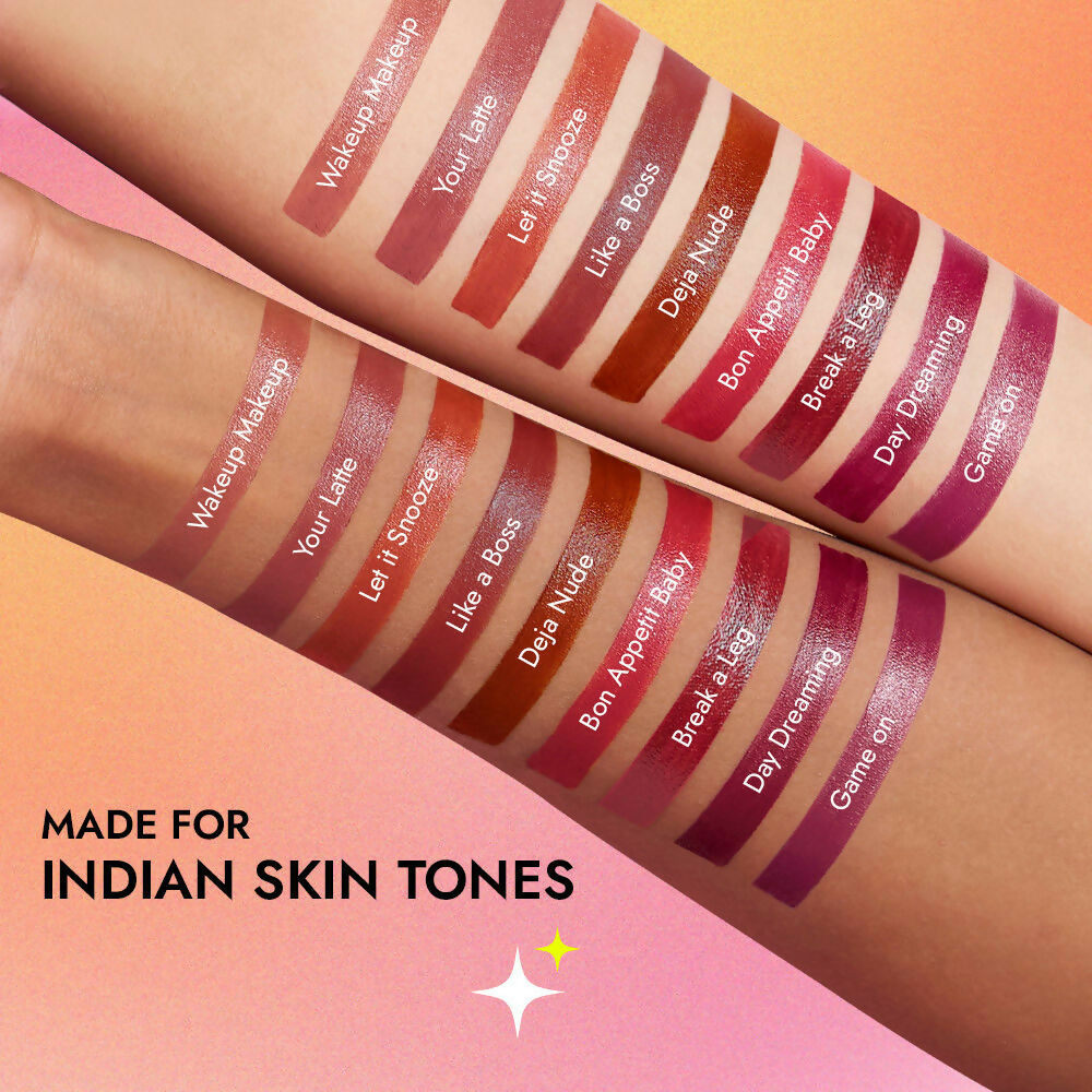 Nykaa So Creme Creamy Matte Lipstick - Bounce Back | Grocsy