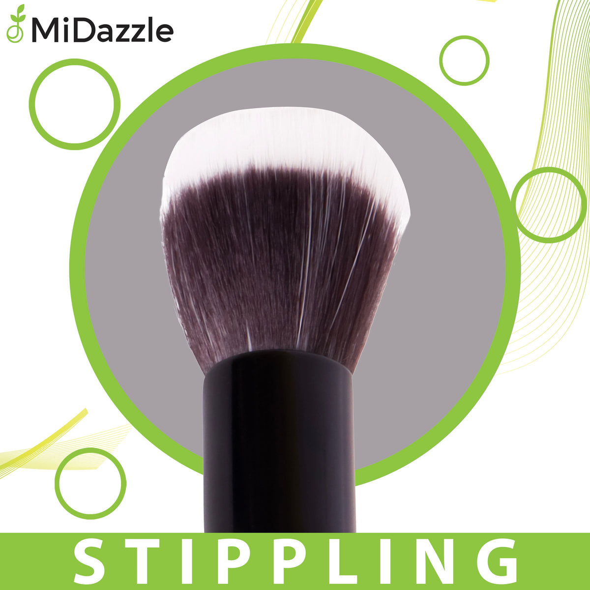 MiDazzle Stippling Brush MIMB1319 | Grocsy